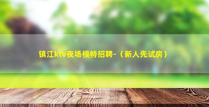 镇江ktv夜场模特招聘-（新人先试房）